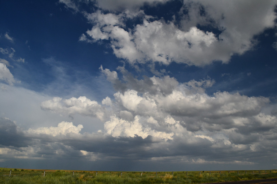 Thunderstorm over Weld County CO, Cumulus Clouds 3