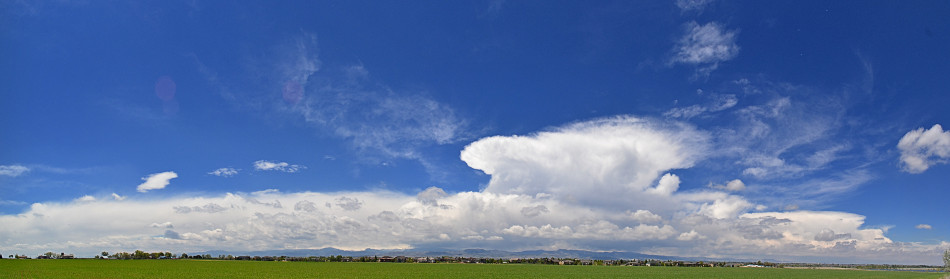 Early Afternoon Cumulus Panoramic