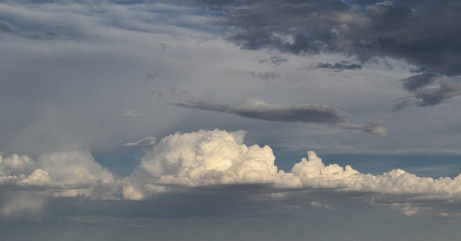 Distant Cumulus Cloud