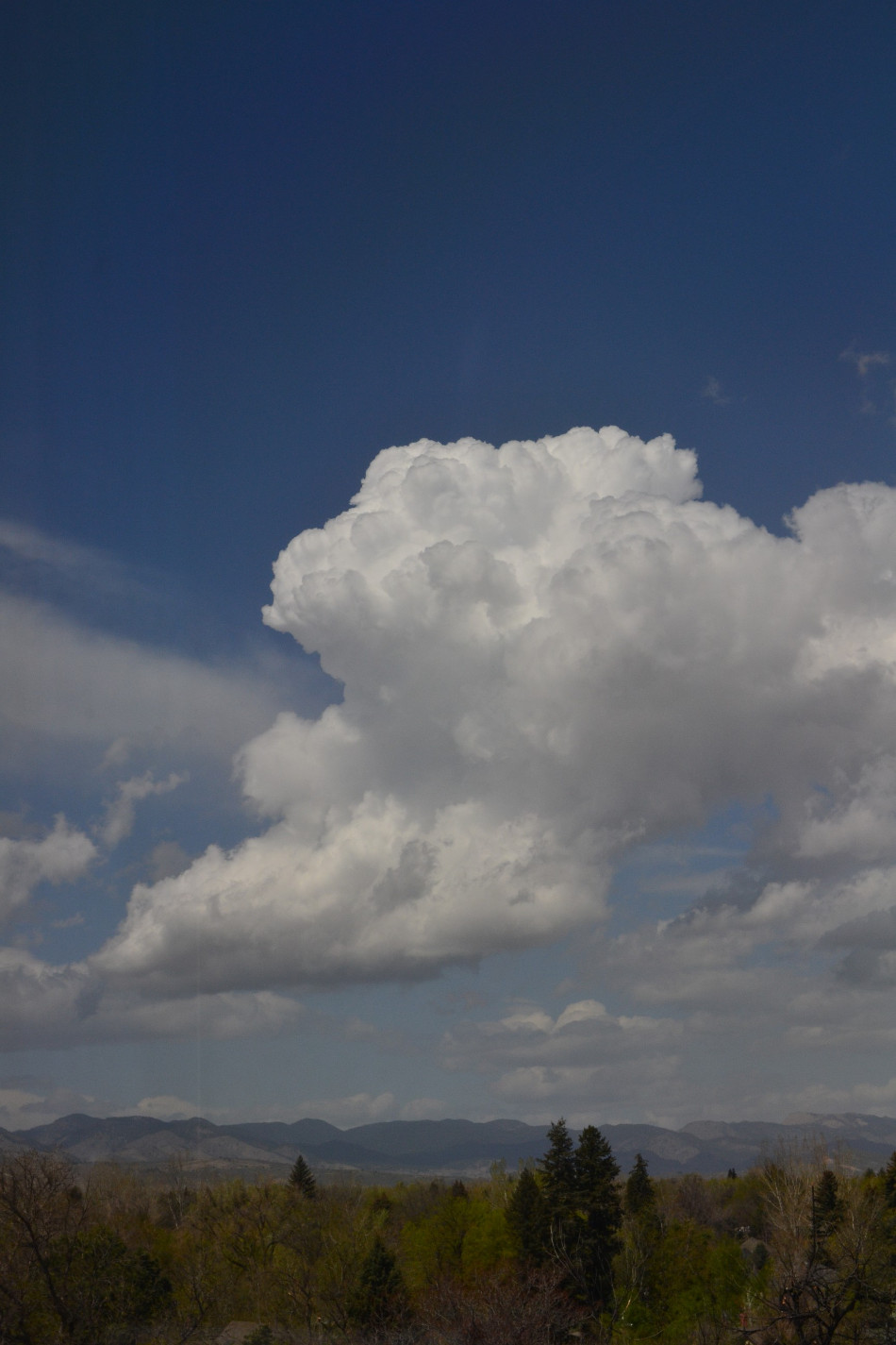 Springtime Cumulus Clouds in Colorado 4
