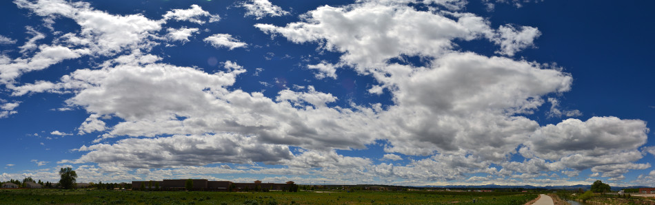 Summer Afternoon Stratus Cloud Panoramic